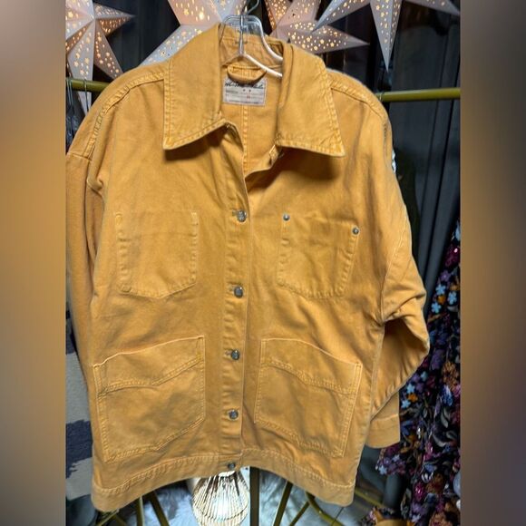 NWOT Free People We the Free Avery Denim Jacket in Cashmere - Picture 5 of 7